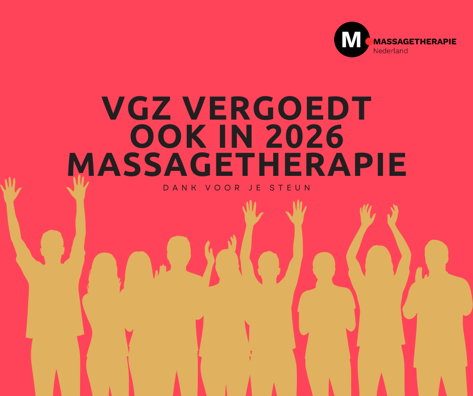 VGZ vergoedt massagetherapie ook in 2026